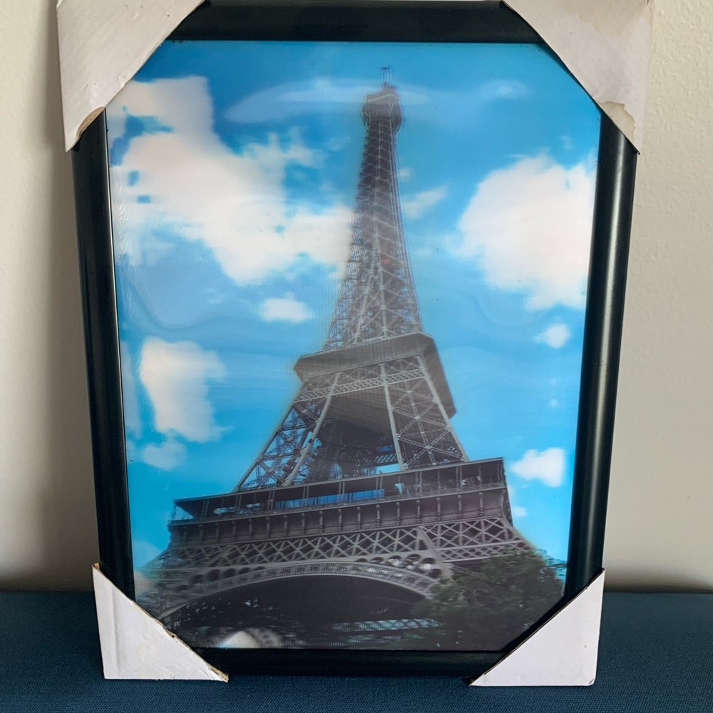 3D picture of Eiffel Tower